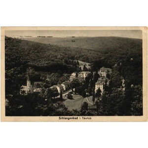 Schlangenbad I. Taunus Germany Postcard